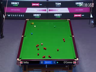 2025斯诺克英国公开赛32进16乔·奥康纳3-4马克·塞尔比20250925