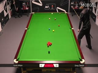 2025斯诺克南京国锦赛资格赛凯伦·威尔逊6-2巩晨智20250930