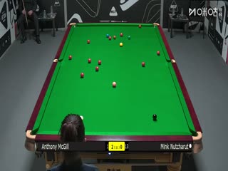 2025斯诺克南京国锦赛资格赛安东尼·麦克吉尔6-0明克·努查鲁特20250930