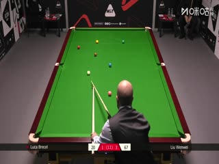 2025斯诺克南京国锦赛资格赛卢卡·布雷切尔4-6刘文炜20250930
