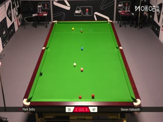 2025斯诺克南京国锦赛资格赛马克·塞尔比6-0斯蒂芬·霍尔沃斯20250930