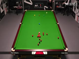 2025斯诺克南京国锦赛资格赛马克·威廉姆斯6-2尤里安·博伊科20250930