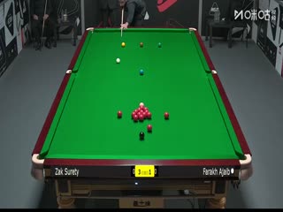 2025斯诺克国际锦标赛资格赛扎克·舒尔第6-2菲拉克·阿贾博20251001