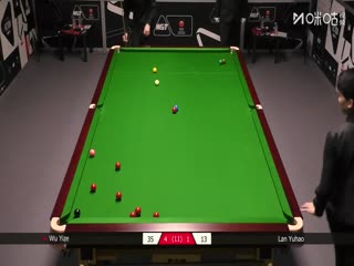 2025斯诺克国际锦标赛资格赛吴宜泽6-3蓝裕豪20251001