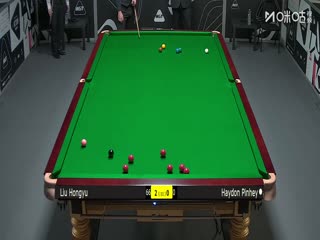 2025斯诺克国际锦标赛资格赛刘宏宇6-1海顿·平海20251002