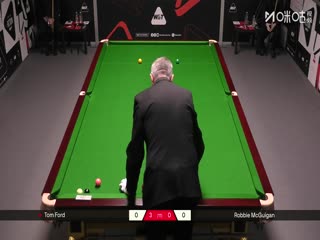 2025斯诺克国际锦标赛资格赛汤姆·福德6-1罗比·麦奎根20251002