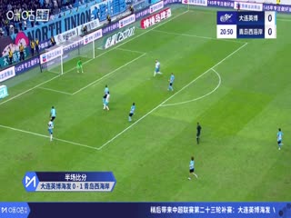中超联赛大连英博海发VS青岛西海岸20251004