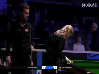 2025斯诺克北爱尔兰公开赛64进32侯赛因·瓦菲2-4本·沃拉斯顿20251019