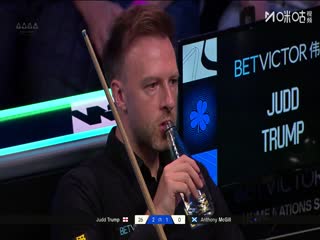 2025斯诺克北爱尔兰公开赛64进32贾德·特鲁姆普4-2安东尼·麦克吉尔20251020