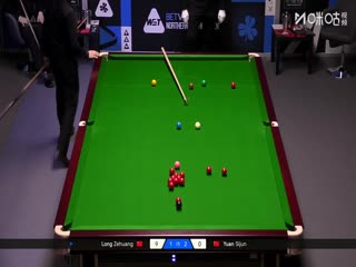 2025斯诺克北爱尔兰公开赛32进16龙泽煌2-4袁思俊20251022