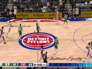 NBA常规赛凯尔特人VS活塞20251027