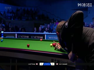 2025斯诺克北爱尔兰公开赛决赛第一阶段杰克·利索夫斯基9-8贾德·特鲁姆普（朱蒙）20251027
