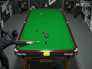 斯诺克英锦赛资格赛144进112高阳5-6阿什利·休吉尔20251123