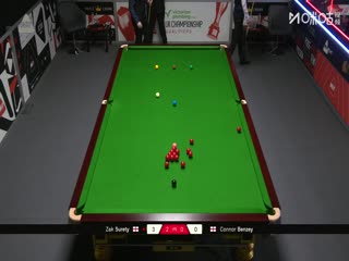 斯诺克英锦赛资格赛第二轮112进80扎克·舒尔第6-0康纳·本20251124