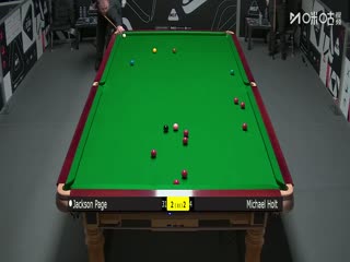 斯诺克英锦赛资格赛第三轮80进48杰克逊·佩奇3-6迈克尔·霍尔特20251125