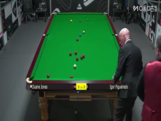 斯诺克英锦赛资格赛第二轮112进80杜安·琼斯6-5伊戈尔·菲格雷多20251124