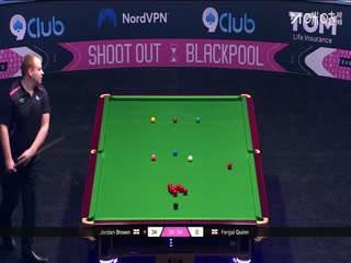 斯诺克单局限时赛128进64弗盖尔·奎因0-64乔丹·布朗20251211