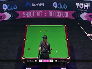 斯诺克单局限时赛128进64埃利奥特·斯莱塞91-1路易·希斯科特20251211