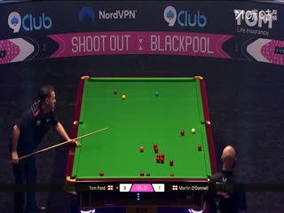 斯诺克单局限时赛128进64马丁·奥德奈尔25-34汤姆·福德20251210