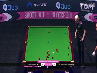 斯诺克单局限时赛128进64马哈茂德·埃尔·哈雷迪16-95加里·威尔逊20251211