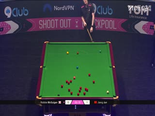 斯诺克单局限时赛128进64江俊1-32罗比·麦圭根20251210