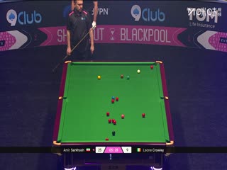 斯诺克单局限时赛128进64莱昂内·克劳利17-39阿米尔·萨克霍什20251210