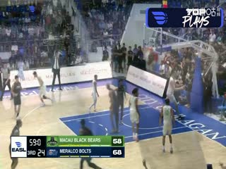 东亚超级联赛桃园璞园领航猿VS中国澳门黑熊20251214