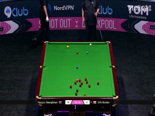 斯诺克单局限时赛16强至决赛阿尔菲·博登79-14诺鹏·桑卡姆20251214