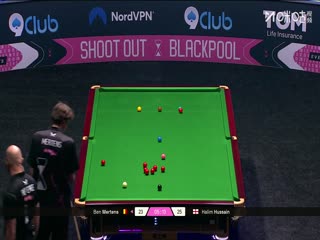 斯诺克单局限时赛16强至决赛本·默滕斯74-49哈利姆·侯赛因20251214