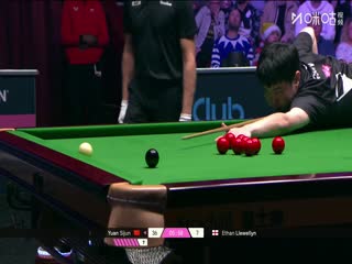 斯诺克单局限时赛16强至决赛袁思俊131-7伊森·卢埃林20251214