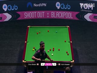 斯诺克单局限时赛32进16奥利弗·布朗26-33哈利姆·侯赛因（朱峰立）20251213