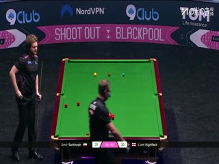 斯诺克单局限时赛32进16利亚姆·海菲尔德91-21阿米尔·萨克霍什（朱峰立）20251213