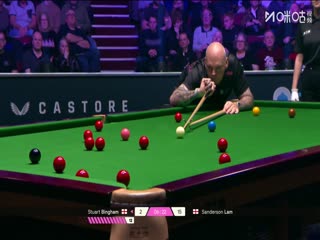 斯诺克单局限时赛32进16林杉峰15-76斯图尔特·宾汉姆（朱峰立）20251213