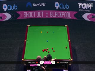 斯诺克单局限时赛32进16杰克逊·佩奇74-5庞俊旭（朱峰立）20251213