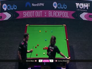 斯诺克单局限时赛32进16米歇尔·曼恩18-52扎卡里·理查森（朱峰立）20251213