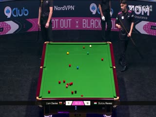 斯诺克单局限时赛64进32利亚姆·戴维斯9-52布尔丘·雷维斯20251213