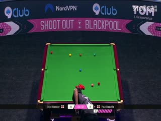 斯诺克单局限时赛64进32埃利奥特·斯莱塞76-6保罗·迪维尔20251213