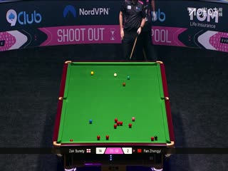 斯诺克单局限时赛64进32扎克·舒尔第14-90范争一20251213