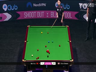 斯诺克单局限时赛64进32奥利弗·布朗59-17白雨露20251213