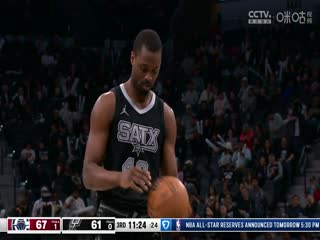 NBA常规赛快船VS马刺20250130