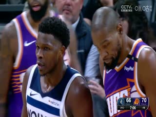 NBA常规赛森林狼VS太阳20250130