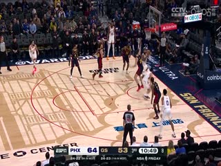 NBA常规赛太阳VS勇士20250201