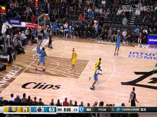 NBA常规赛步行者VS快船20250207