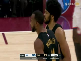 NBA常规赛尼克斯VS骑士20250222