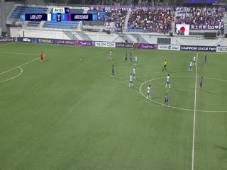 亚冠二级四分之一决赛狮城水手VS广岛三箭20250312