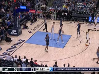 NBA常规赛爵士VS灰熊20250313