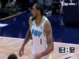 NBA常规赛步行者VS掘金20250407