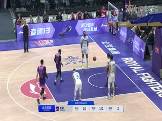 CBA季后赛四分之一决赛北京控股VS北京北汽20250421