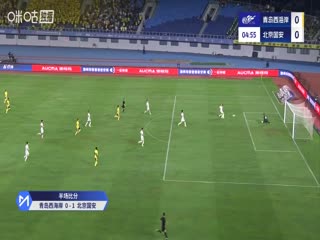 中超联赛青岛西海岸VS北京国安20250816