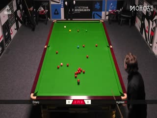 2025斯诺克北爱尔兰公开赛资格赛第一轮迪伦·埃莫里4-1利亚姆·海菲尔德20250905